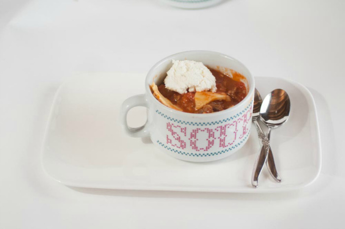 Lasagna Soup