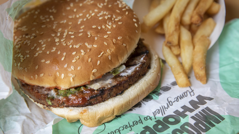 Whopper and fries
