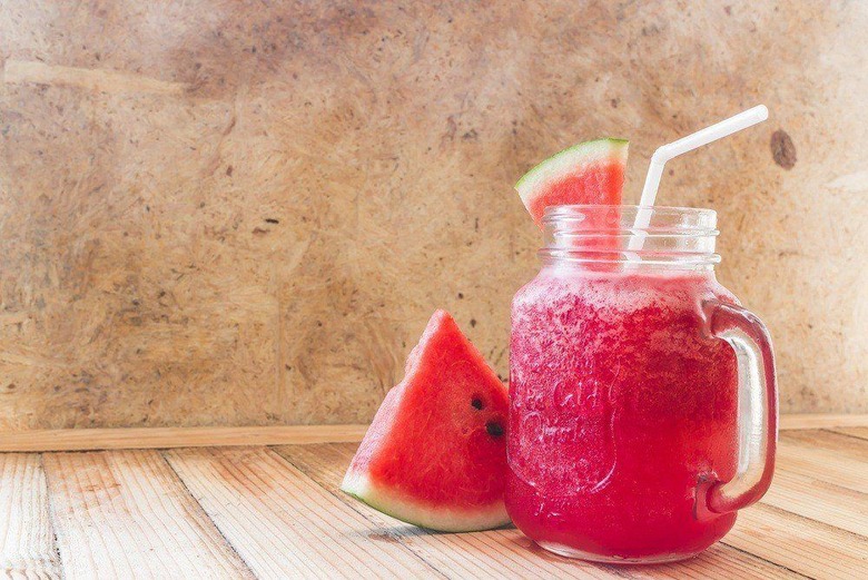Watermelon Fennel Watercress Smoothie