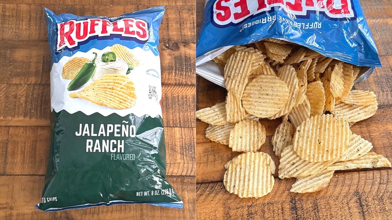 Ruffles Jalapeño Ranch chips