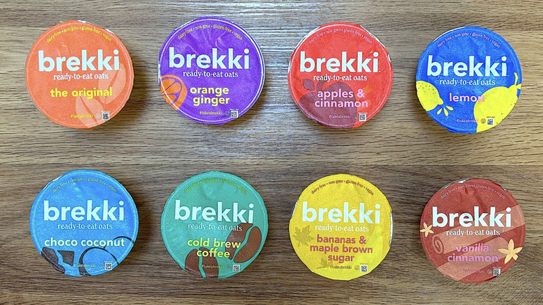 Brekki instant oats flavors