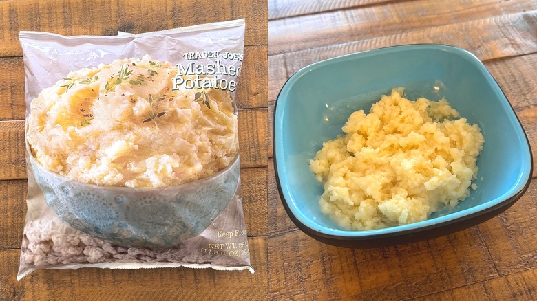 Trader Joe's frozen mashed potatoes
