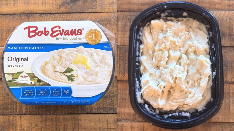 Bob Evans premade mashed potatoes