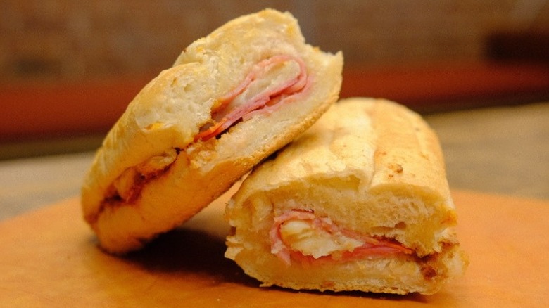An A Wreck sub from Potbelly