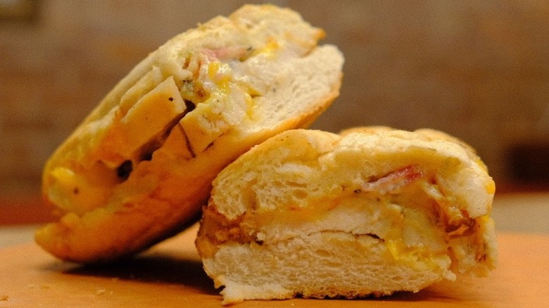 A Chicken Club sandwich from Potbelly