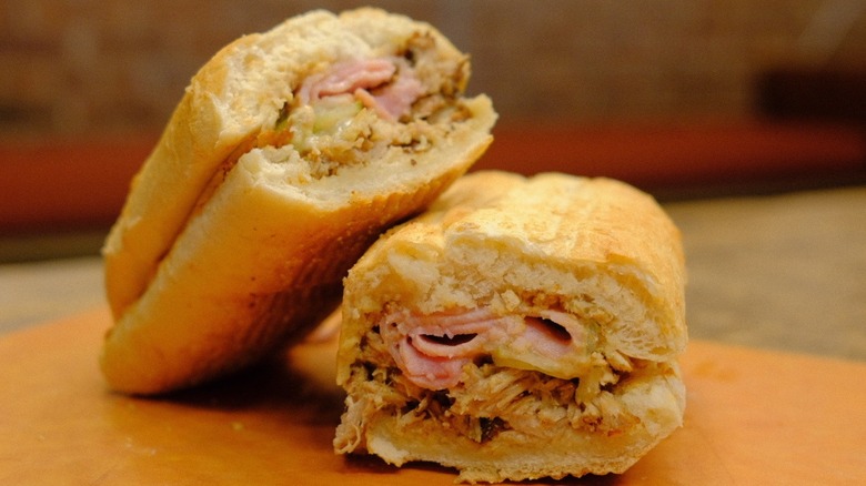 A Cubano sandwich from Potbelly