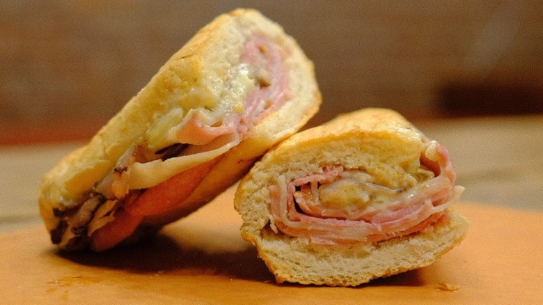 An Italian sandwich from Potbelly