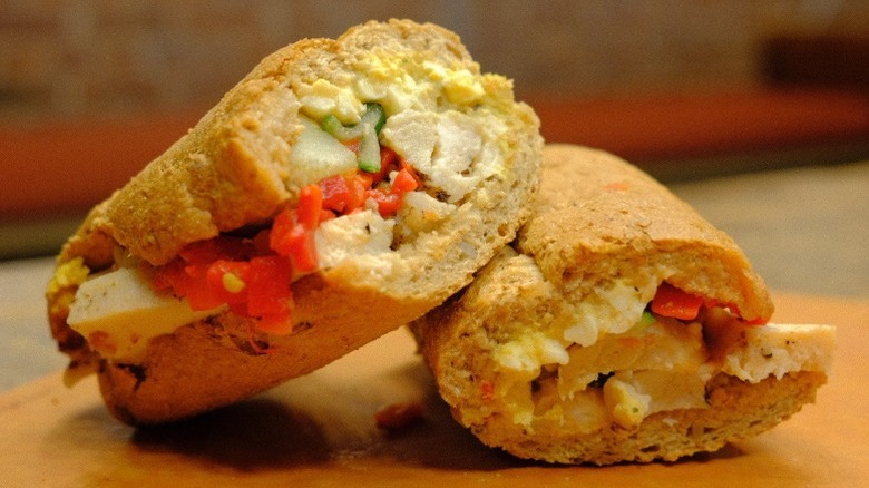 A Mediterranean sandwich from Potbelly