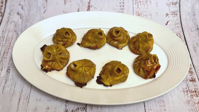 souplings in a pan