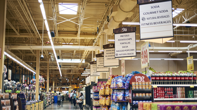 wegmans soda aisle