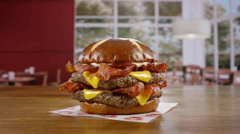 Pretzel baconator