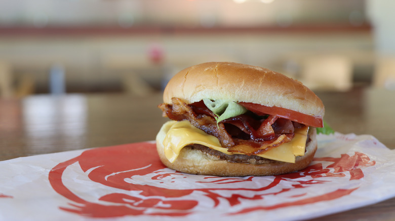 Wendy's hamburger