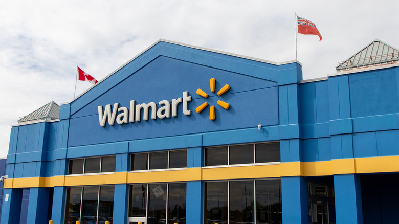 Walmart storefront
