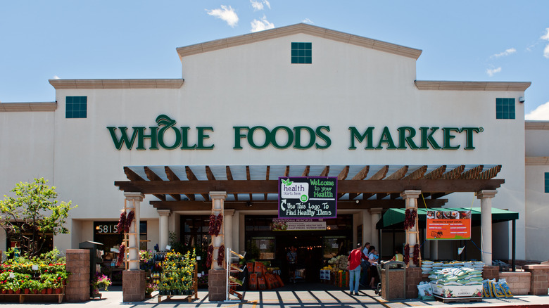 Whole Foods Market exterior store signage