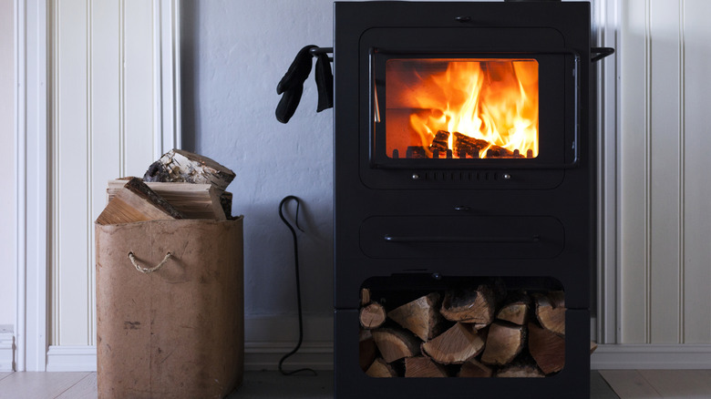 wood burning stove 