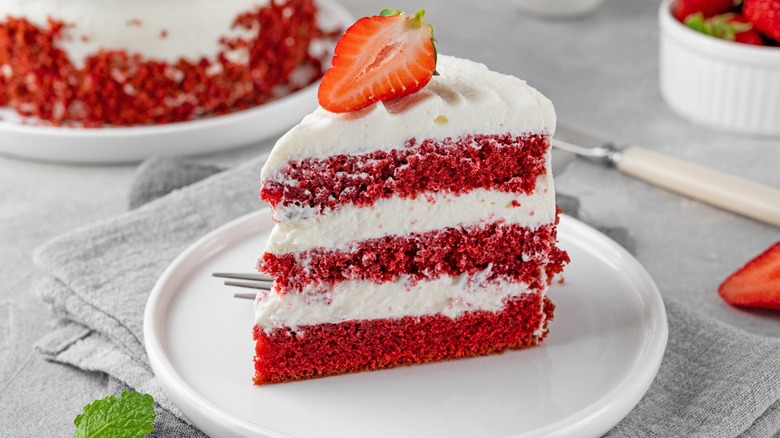 Red velvet layer cake