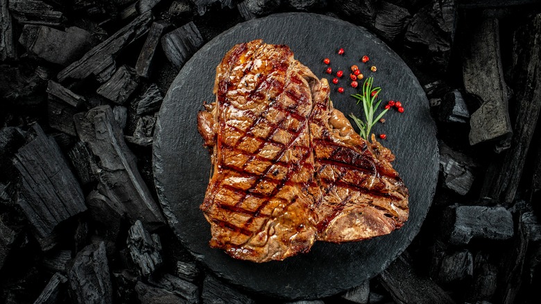 grilled steak