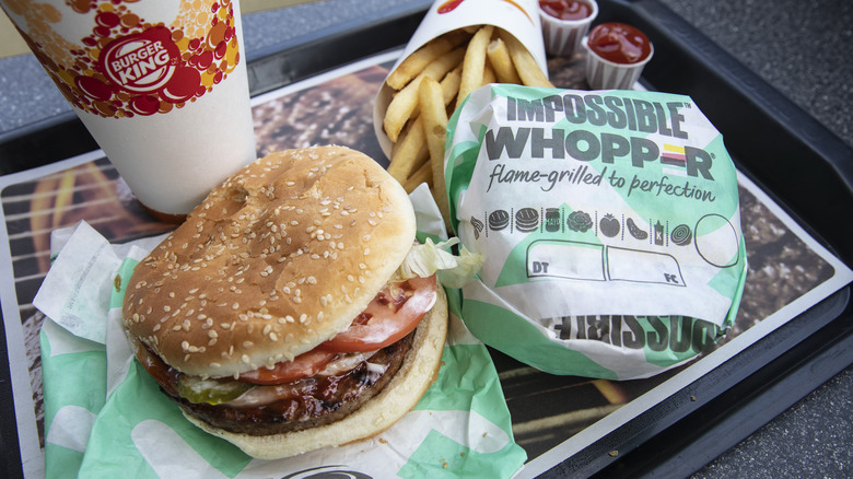 Impossible Whopper at Burger King