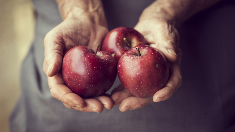 Dots on apples
