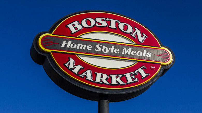 Boston Market sign