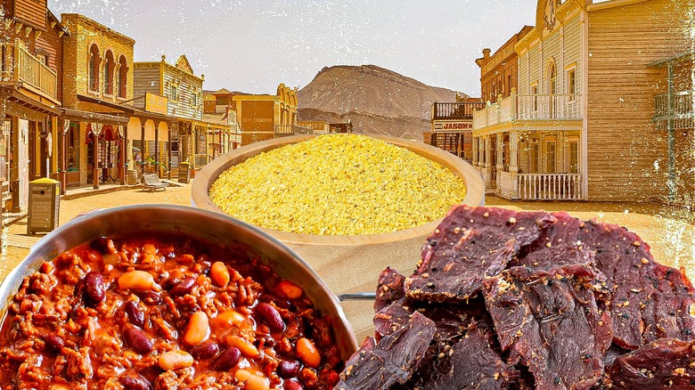 a sampling of cowboy food staples