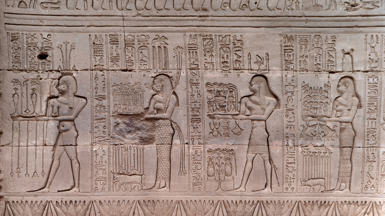 Ancient Egyptian engraving