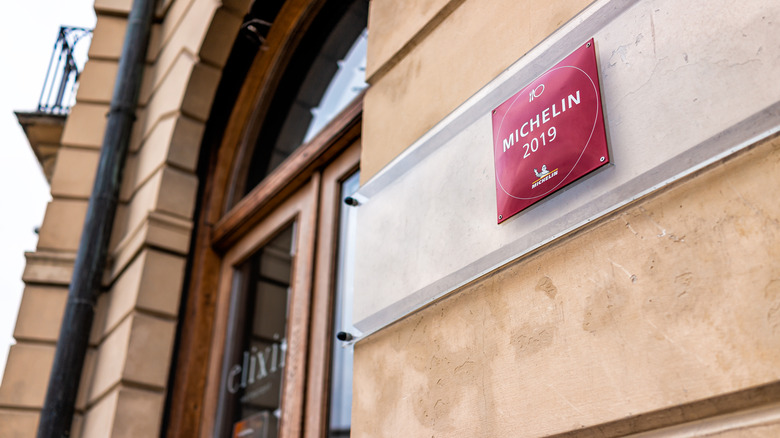 Restaurant in Poland with Michelin plaque