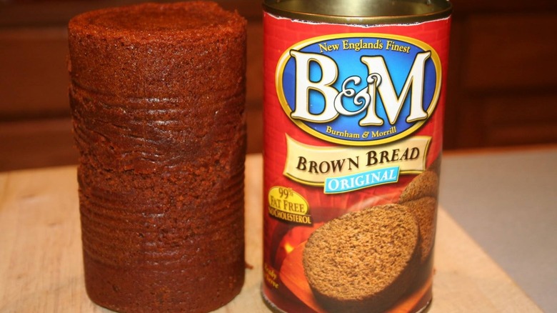 whole can of B&M brown bread