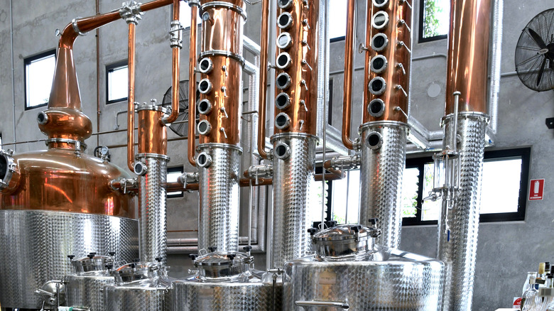 Gin distillery