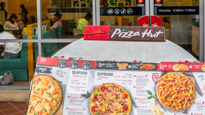 pizza hut menu