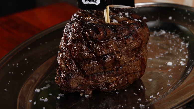 Chateaubriand on plate