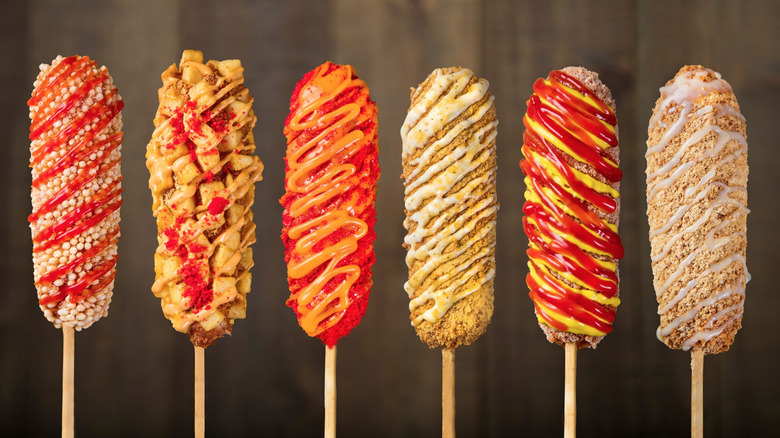 Two Hands Korean corn dogs