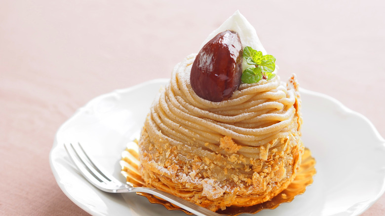 Mont Blanc on a plate