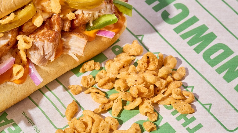 Subway's SubKrunch topping