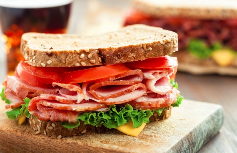 1965: A ham sandwich