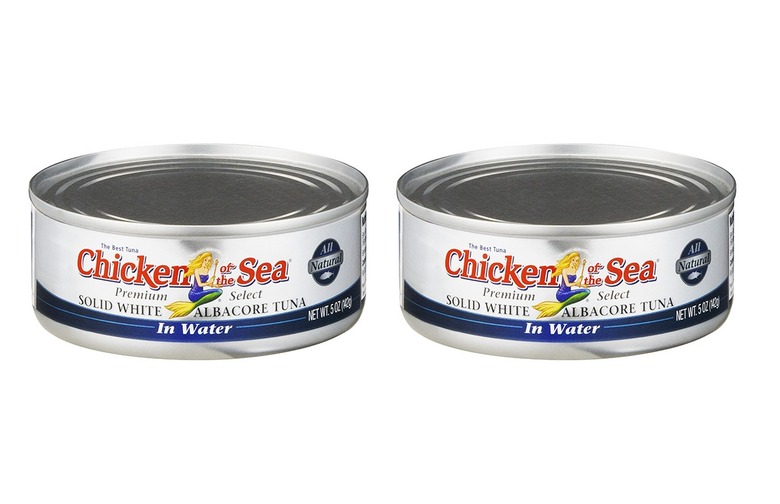1964: 3 cans of Chicken of the Sea tuna