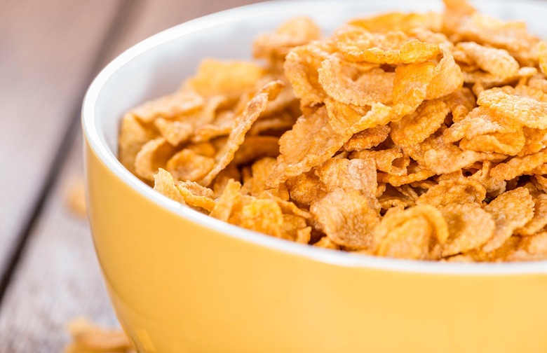 1989: A box of Kellogg's corn flakes