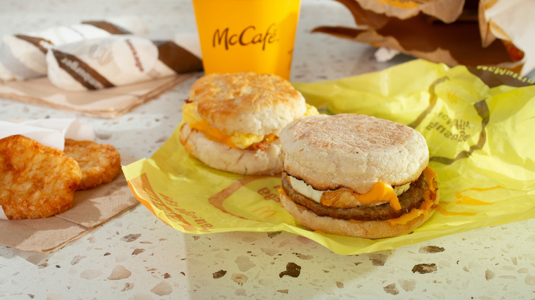McDonald's breakfast items