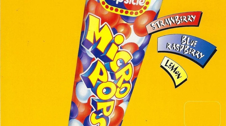 Popsicle brand Micro Pops sticker