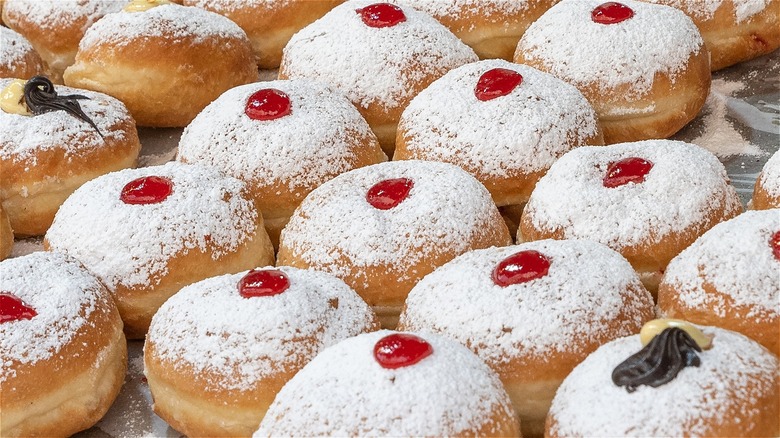 Assorted German donuts
