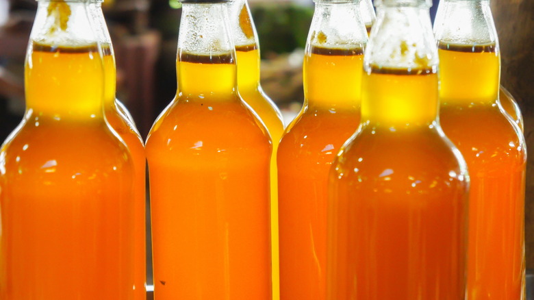 bottles of mead