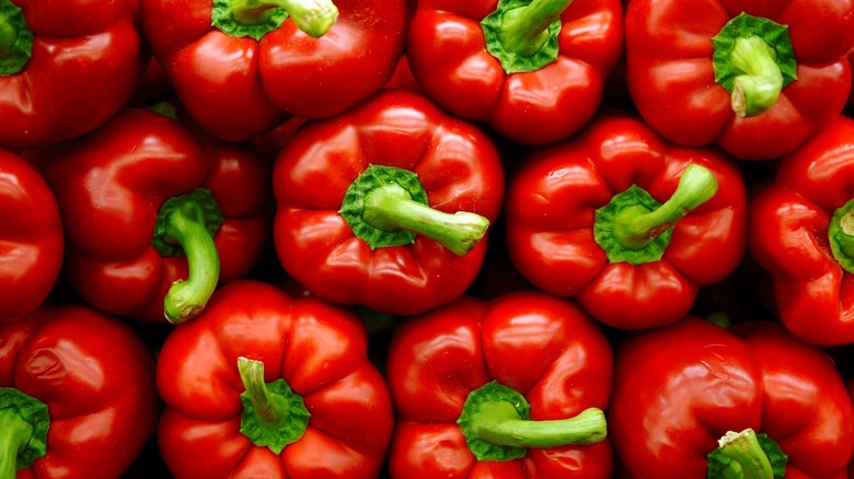 red peppers