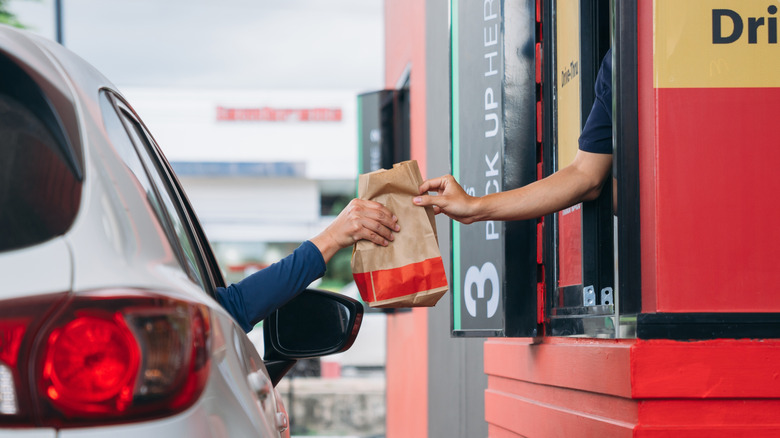 Drive thru window