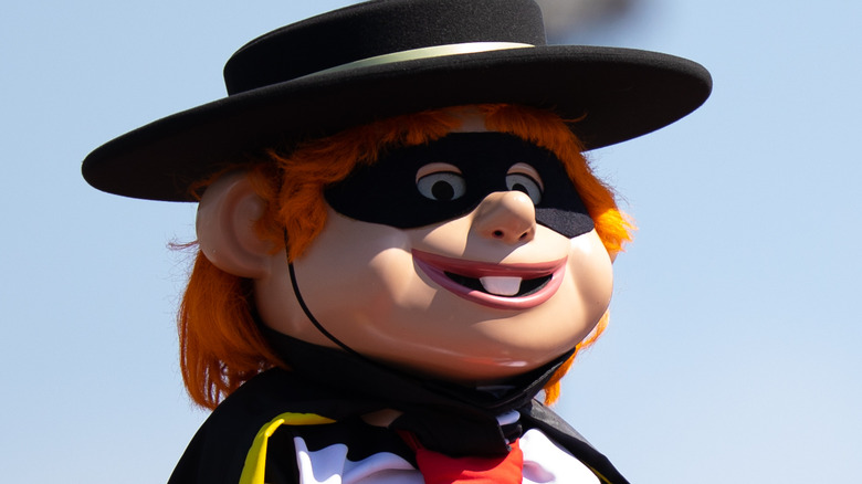 Hamburglar in parade in 2019