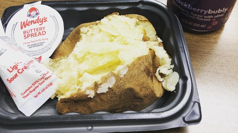 Wendy's baked potato