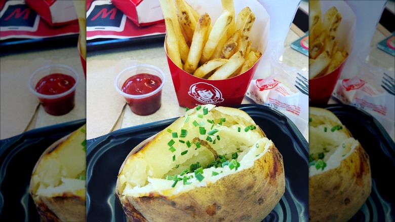 Wendy's baked potato
