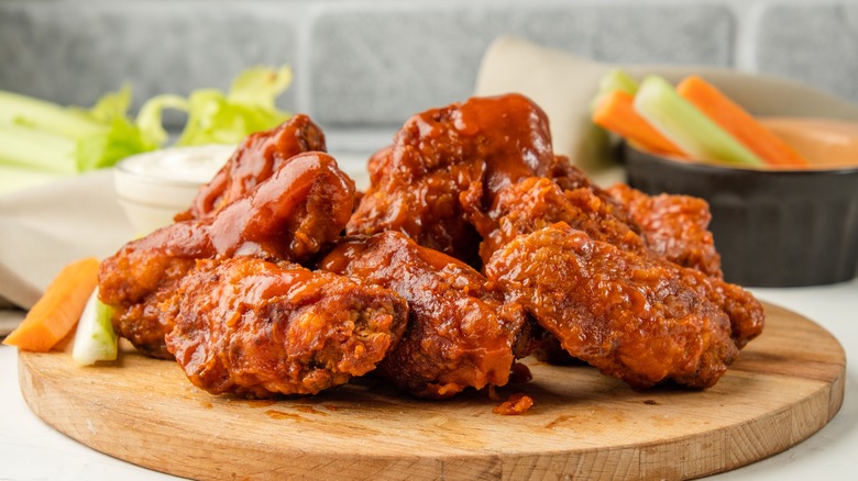 Fried buffalo chicken