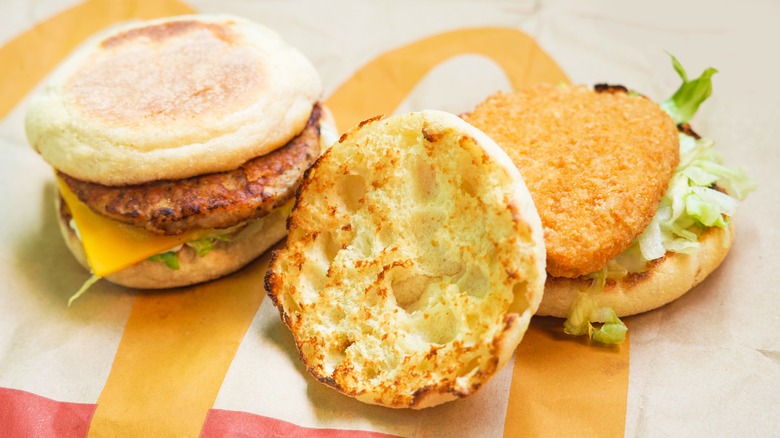 McDonald's McMuffin breakfast