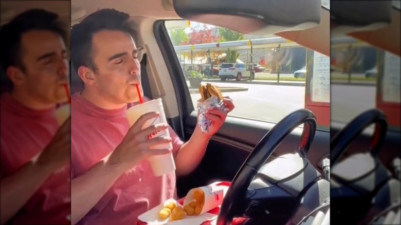 lunch time at Sonic