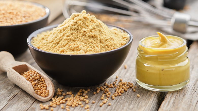 mustard powder and mixrf mustard